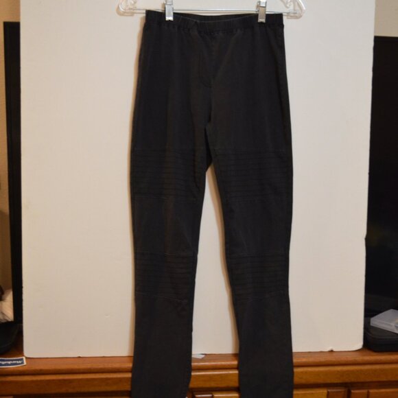 TWENTY SECOND 22nd Black Stretchy Cotton-Spandex Back Pockets Pants Girls' M - Picture 6 of 8